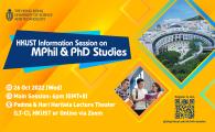 Info Session MPhil & PhD studies 2022
