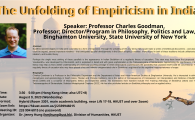 HUMA Seminar - The Unfolding of Empiricism in India