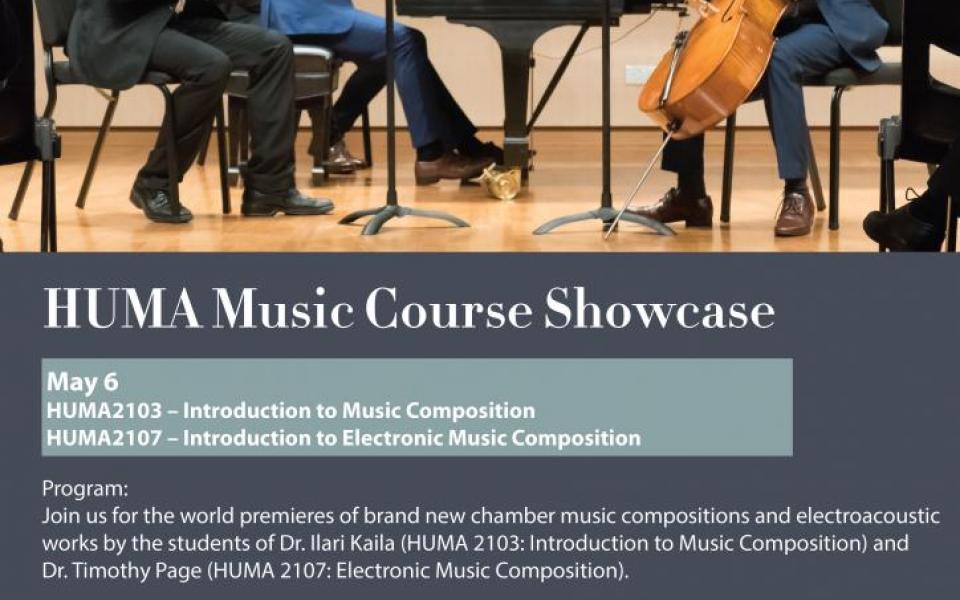 School of Humanities & Social Science - HUMA Music Course Showcase (Day 1)